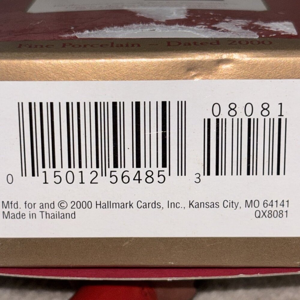 VINTAGE 2000 Hallmark Keepsakes "Daughter" Princess Ornament VTG Bell Style - Picture 6 of 6